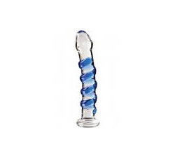Icicles No 5 Glass Dong 7 Inches Clear 